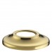 Waterworks Boulevard One Hole Bidet Fitting with Metal Lever Handles in Unlacquered Brass - B07FF5D4LL